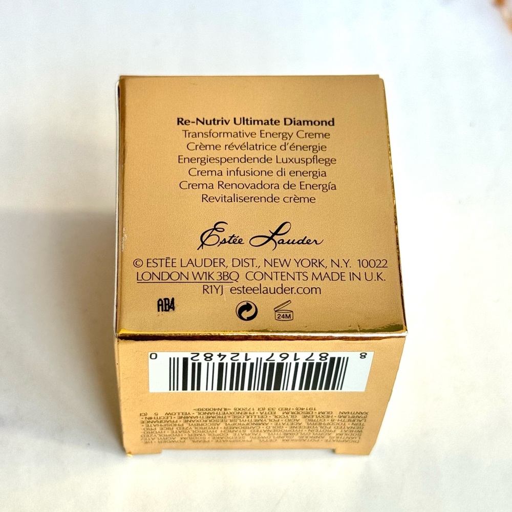 Estee Lauder Re-Nutriv Ultimate Diamond Transformative Energy Creme Cream 7ml - Picture 2 of 2